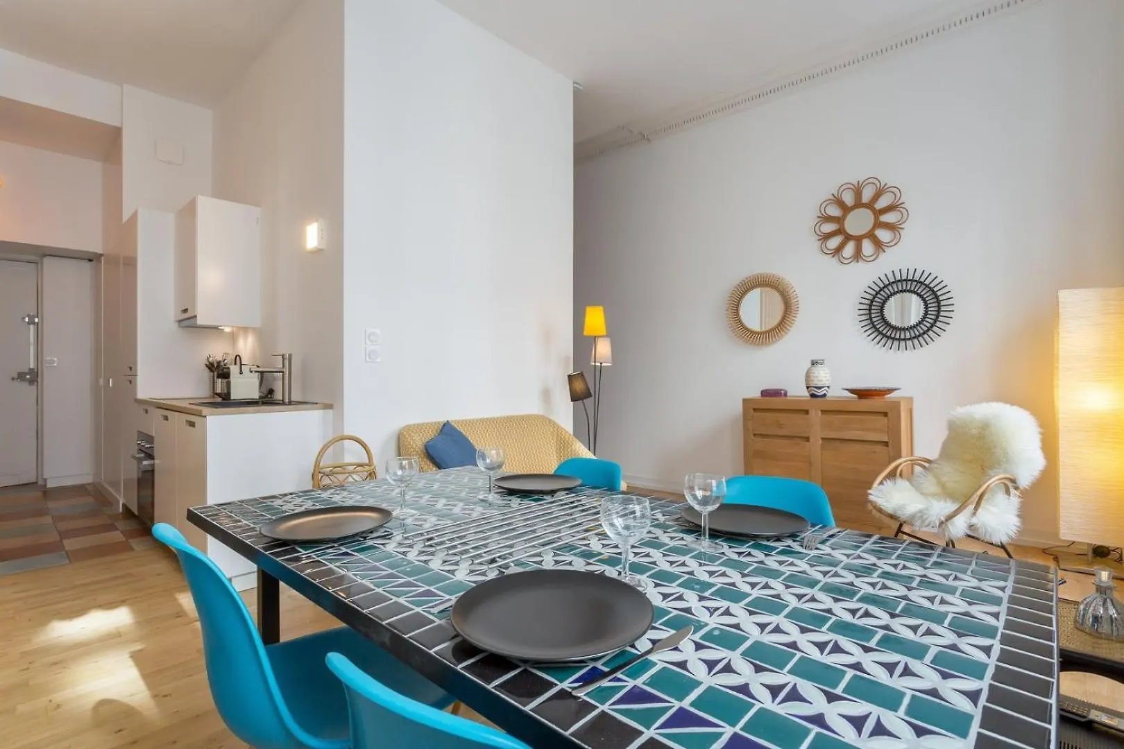 Apartment Patchwork - Location Meuble T2 - Lyon 2